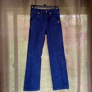 Wranglers size 7 slim (kids)